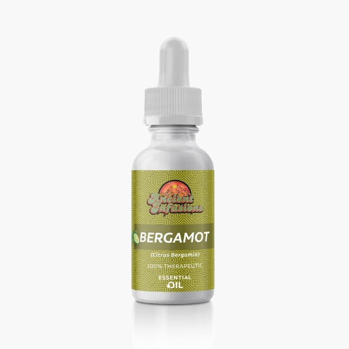 Discover the Therapeutic Benefits of Ancient Infusions Bergamot Essential Oil - Aromatherapy Elixir for Relaxation and Harmony.