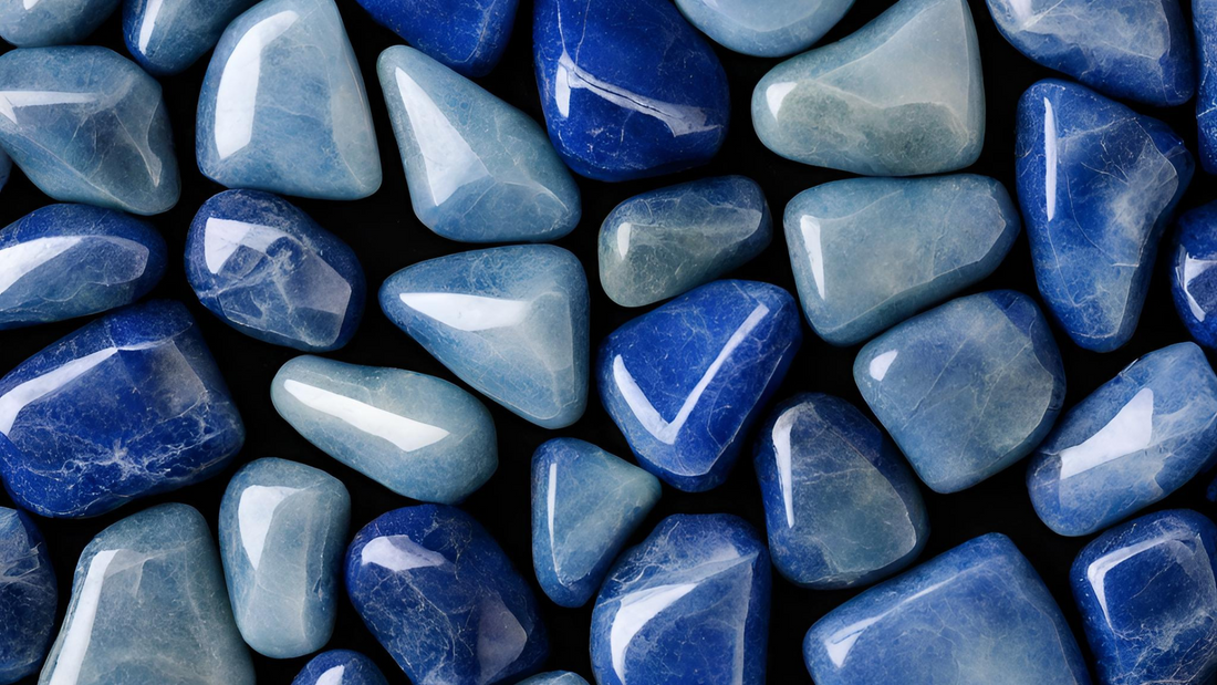 Blue Aventurine Crystal Properties: Tranquility, Intuition, Emotional Balance, Spirituality.