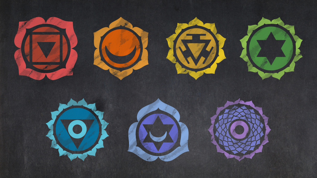 Chakra Symbols: Aligning Energy, Meditation, Wellness, Holistic Healing.