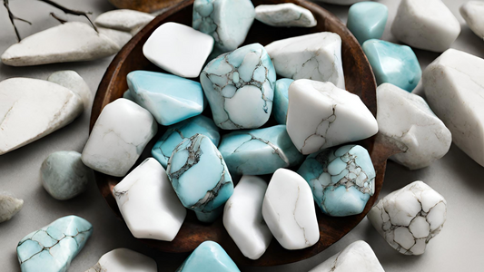 Howlite Crystal Benefits: Calmness, Patience, Stress Relief, Emotional Healing.