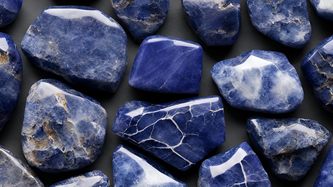 Sodalite Crystal Benefits: Intuition, Communication, Inner Peace, Emotional Balance.