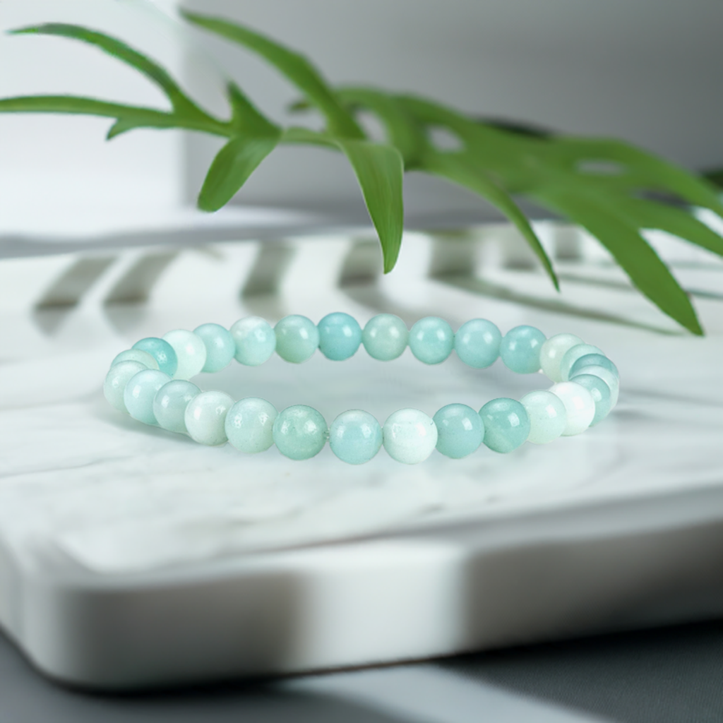 Amazonite Bracelet Benefits and Meaning – Real Healing Crystal Jewelry for Courage and Balance.