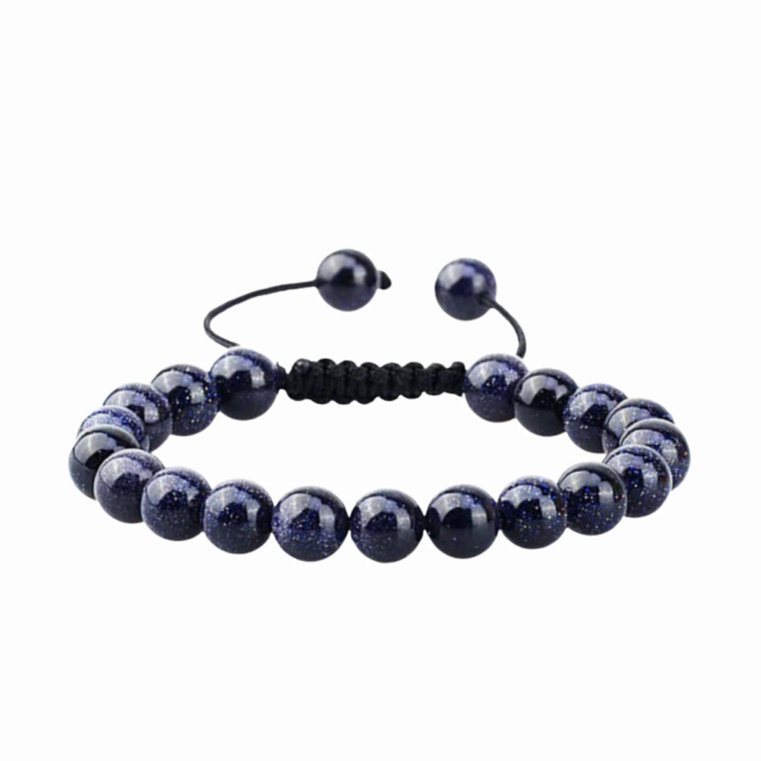 Blue Goldstone Bracelet - Meaning, Uses, and Stylish Design for Focus and Inspiration.