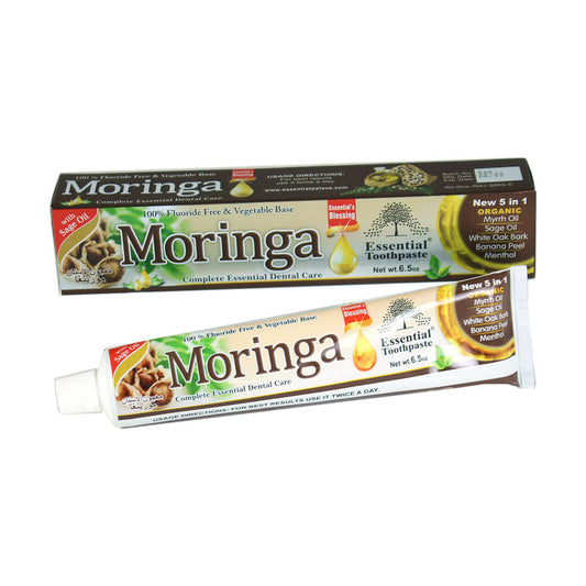 Essential Palace Moringa Toothpaste - Natural Oral Care with Moringa Extract for Healthy Teeth & Gums.