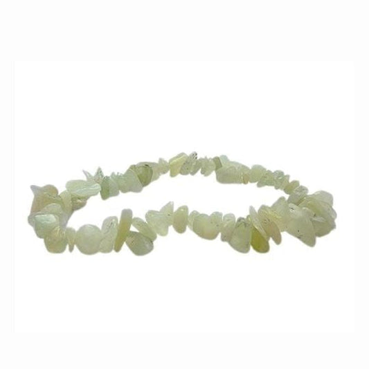 New Jade Chip Bracelet - Healing Properties and Serenity Benefits.