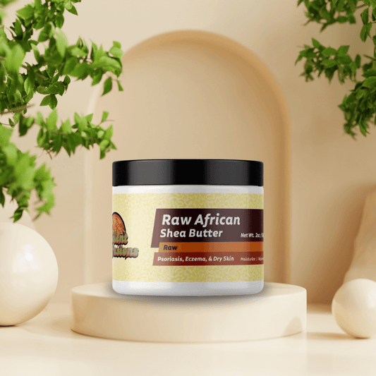 Raw African Shea Butter inspired by Blue Nile for exotic skincare and a fresh scent.