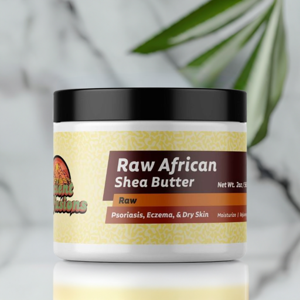 Raw African shea butter benefits for skin and hair, featuring the fresh and invigorating Acqua di Gio scent.