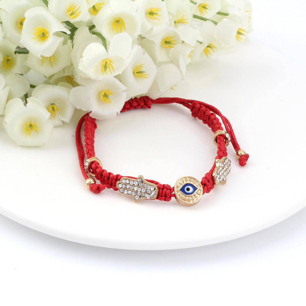 Real Hamsa Red String Bracelet for Men and Women - Luck and Evil Eye Protection.