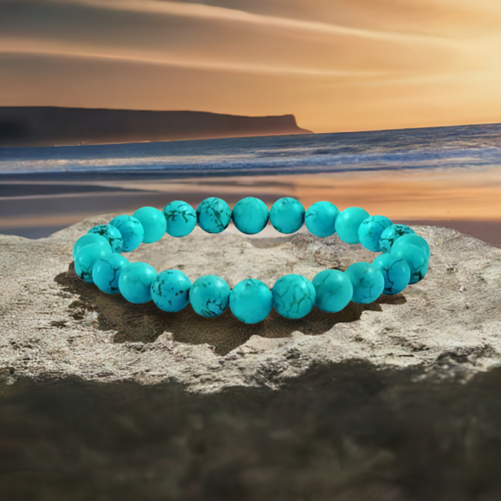 Turquoise Bracelet Benefits – Real Healing Crystal Jewelry for Protection and Tranquility.