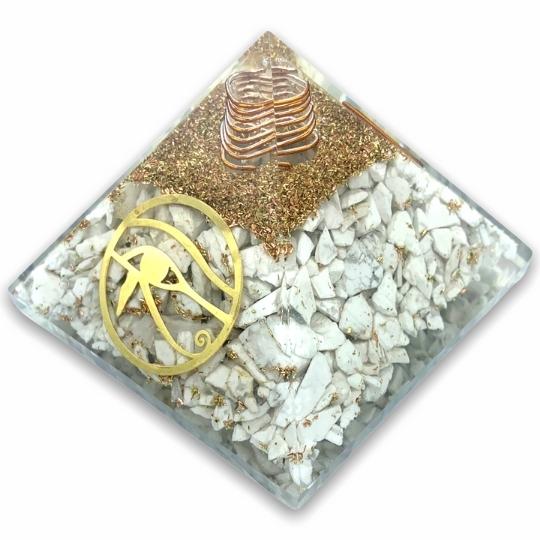 What is orgonite? Learn about its benefits with howlite crystals.